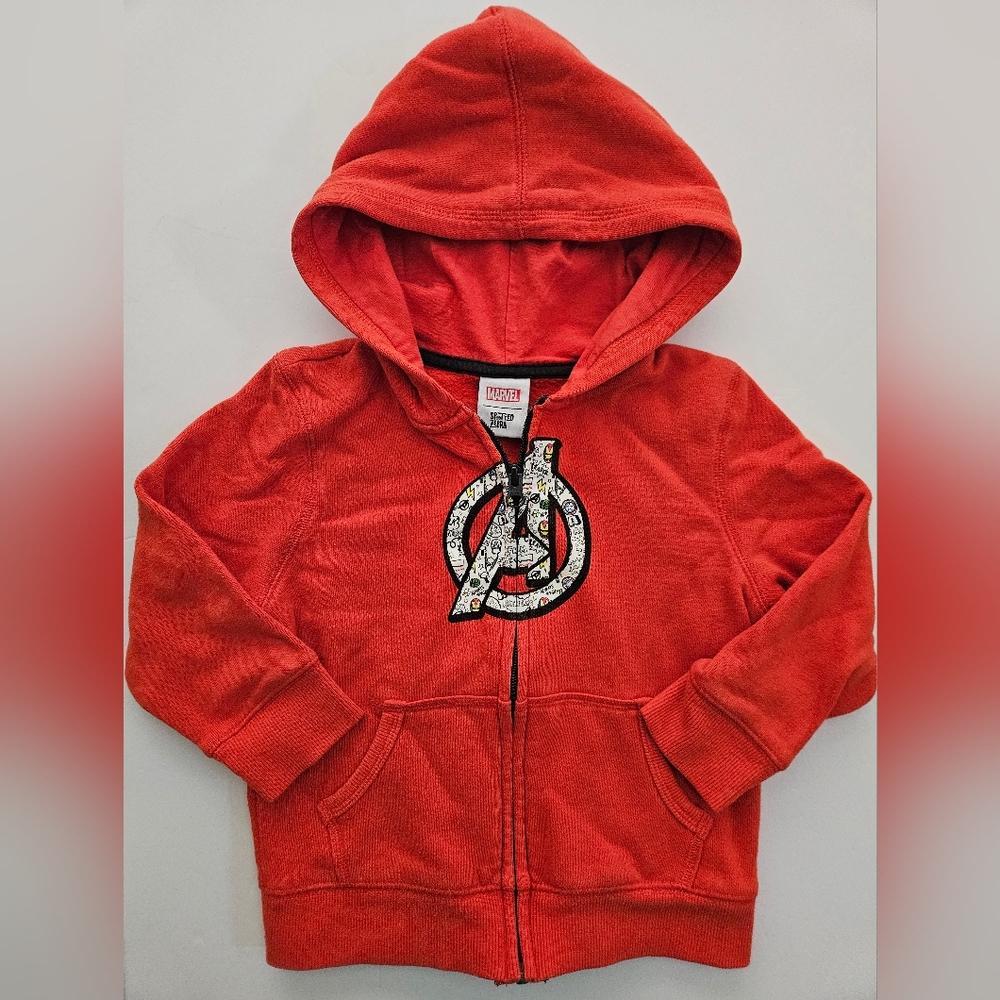 Marvel Avengers Zip-Up Hoodie 2T-4T